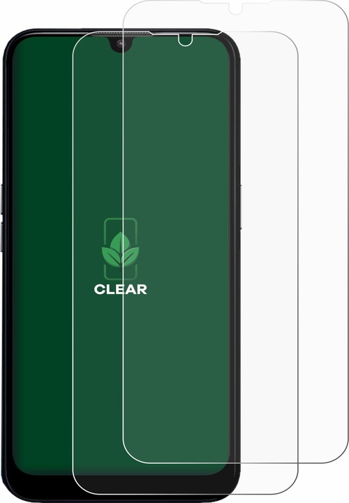 Actual product image ScreenLeaf Protective film sustainable screen protector screen protector film clear transparent (2 Piece, Doro 8200)