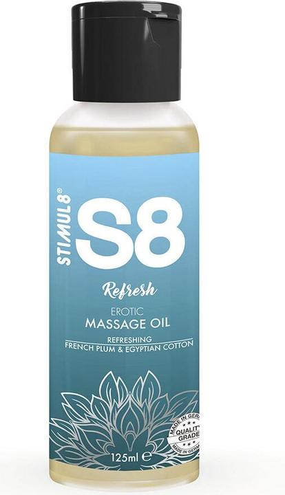 Actual product image Stimul8 S8 Massage Oil 125ml (125 ml)