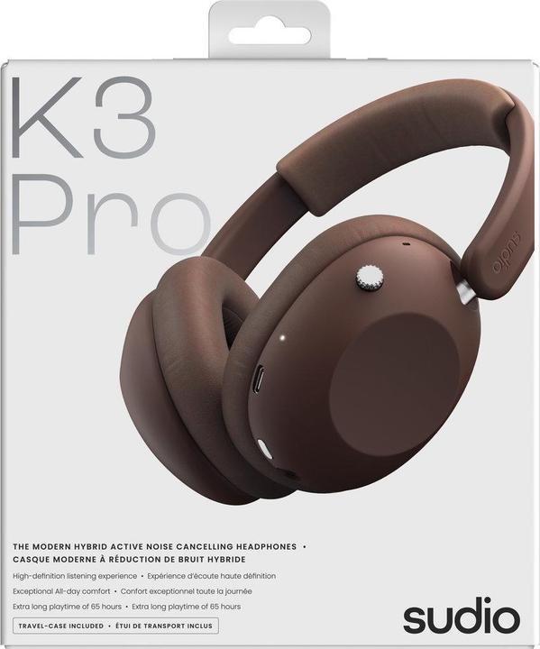Produktbild Sudio K3 Pro Black Cherry (ANC, 34 h, Kabellos)