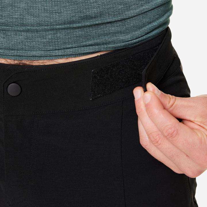 Produktbild Rockrider Radhose MTB Sommer All Mountain leicht und atmungsaktiv Damen/Herren schwarz (3XL)