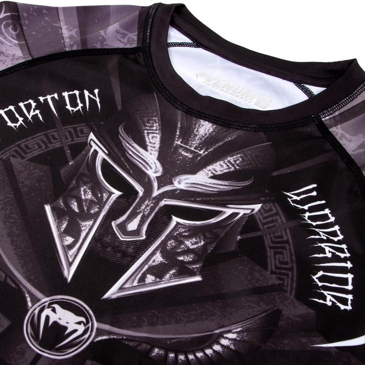 Produktbild Venum Gladiator 3.0 Rashguard - Black-White - Long Sleeves (XL)