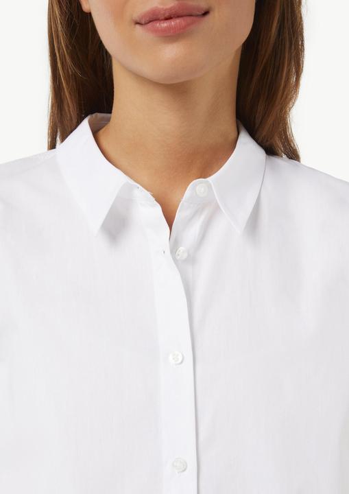 Produktbild Comma Bluse Popeline-Hemdbluse mit seitlich geschlitztem Saum (42)