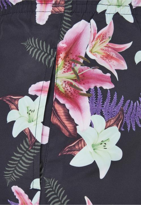 Actual product image Urban Classics Pattern Swim Shorts - 4984 (S)