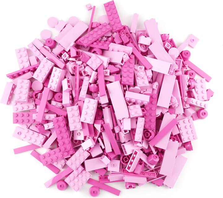 Immagine prodotto LEGO Mattoncini rosa misti - 250 pezzi - Miscela di mattoncini rosa - NUOVO (Accessori LEGO)