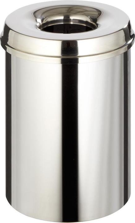 Productafbeelding Vepa Bins Papierbak, zelfdovend, inhoud 30 l, roestvrijstalen behuizing (30 l)