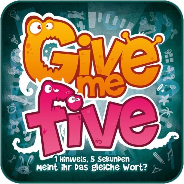 Actual product image Cocktail games COGD0001 - Give me five - Card game, 4-9 players, ages 12+ (DE edition) (German)