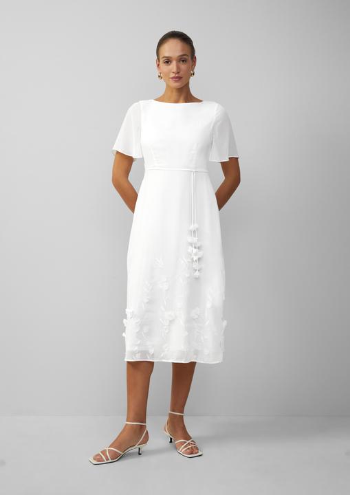 Immagine prodotto S.Oliver Kleid Festives Midikleid aus Chiffon mit floralen Applikationen (44)