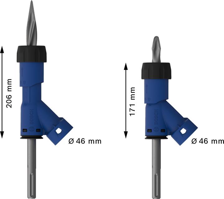 Produktbild Bosch Professional Zubehör Expert SDS Clean max Spitzmeissel-Adapter 400 mm