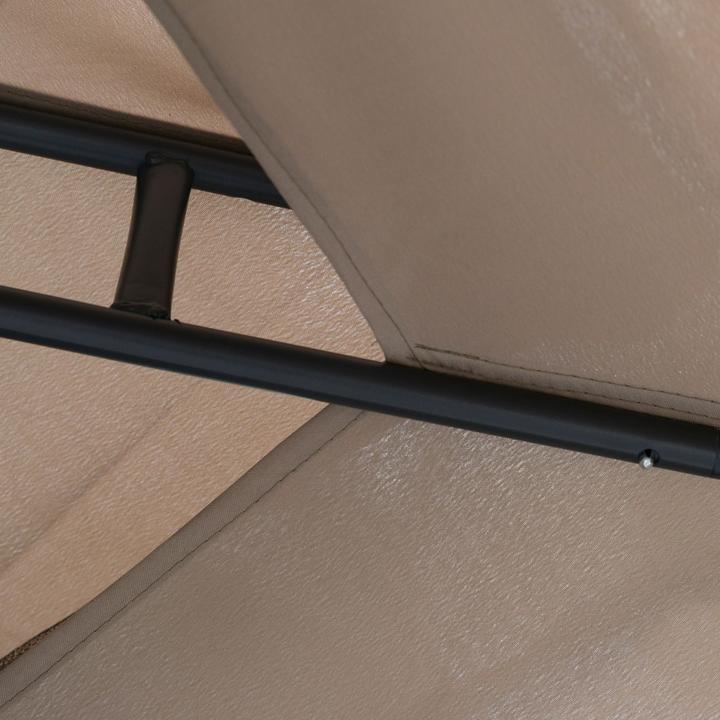 Produktbild Outsunny Gartenpavillon mit Moskitonetz (295 cm, 295 cm)