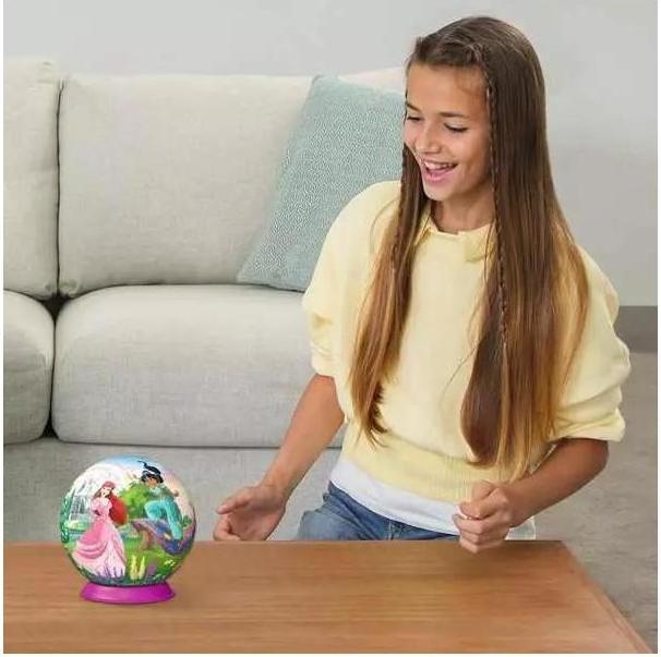 Immagine prodotto Ravensburger Puzzle 3D 11579 - Palla Puzzle Principessa Disney - Puzzle in tre dimensioni secondo Movit (72 pezzi)