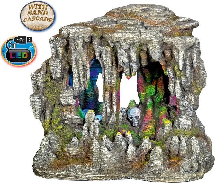 Produktbild Nobby Aqua Ornaments HÖHLE mit LED (Höhle, sonstige Bauten)