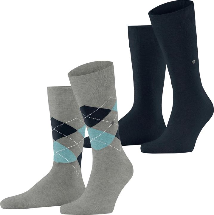 Actual product image Burlington Everyday Argyle Mix (x2) (pack of 2, 40 - 46)