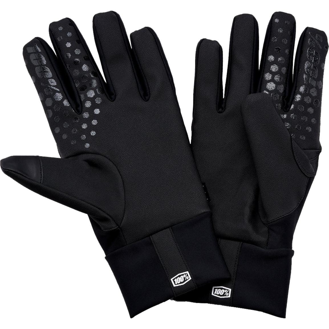 Thumbnail - 100%, Herren, Handschuhe, Gloves Hydromatic, Schwarz, (S)
