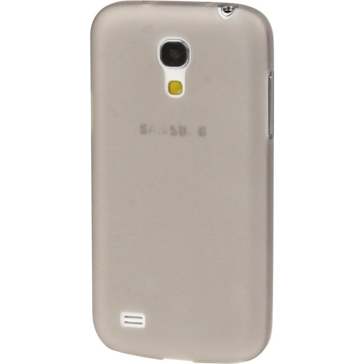 König Design Schutzhülle Case Ultra Dünn 0,3mm für Handy Samsung Galaxy S4 mini i9190 Grau Transparent (Samsung Galaxy S...