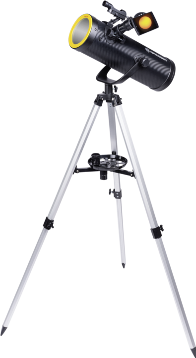 Actual product image Bresser Solarix AZ 114/500 telescope carbon design