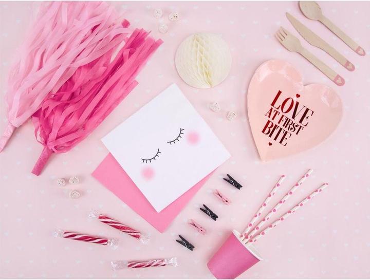 Actual product image Partydeco Garland tassels 1.5 m, Pink (12 pcs.)