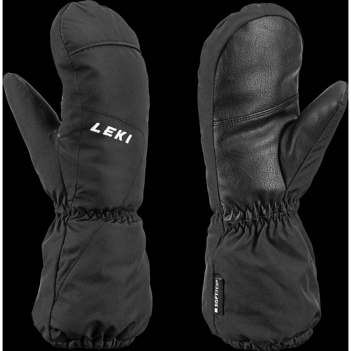 Leki, Jungen, Handschuhe, Nevio-7, Schwarz, (7)