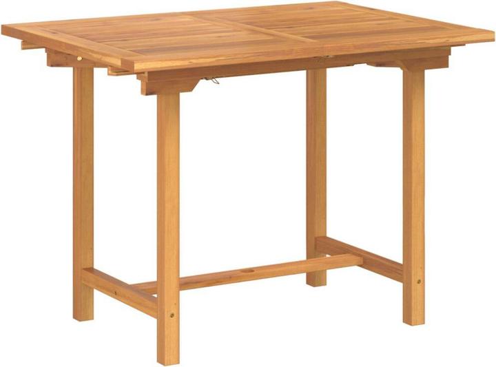 Actual product image vidaXL 7-piece garden dining set made of solid teak wood (160 x 80 x 75 cm)
