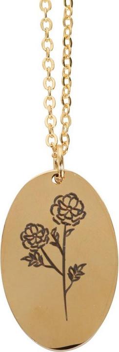 Produktbild Something Different Oktober Ringelblume Geburtsblume Halskette & Karte (100% synthetisches Material)