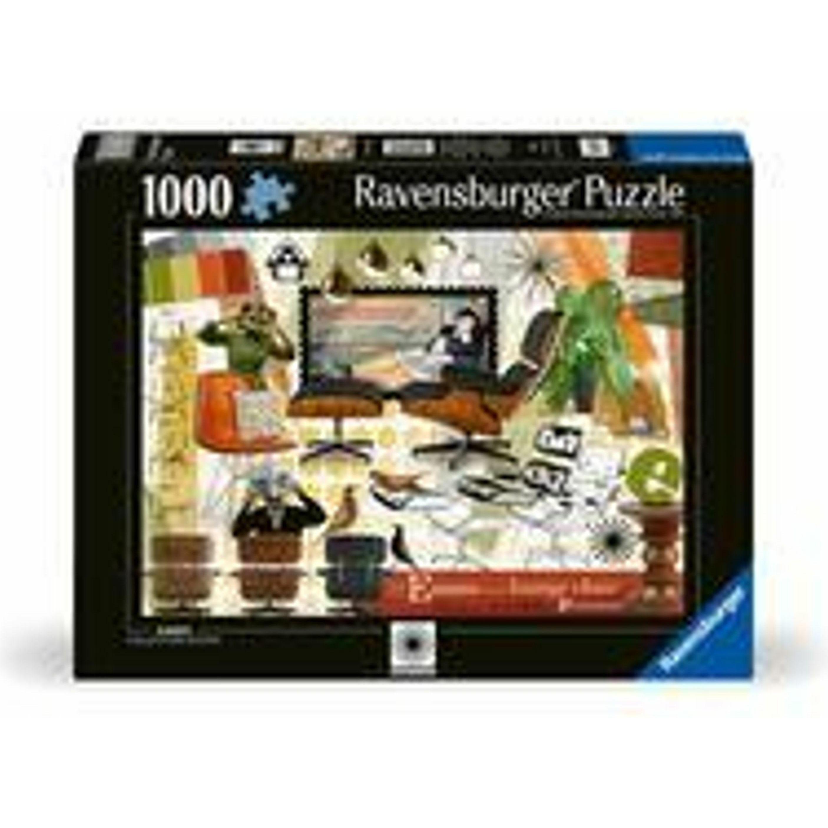 Ravensburger Puzzle 12000399 - Eames Design Classics - Puzzle Eames da 1000 pezzi per adulti e bambini (1000 pezzi)