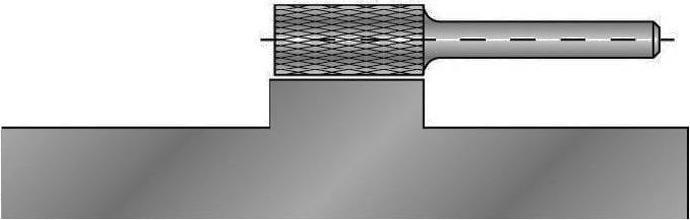 Actual product image Ruko HM Milling Pin Cylinder Form A Z