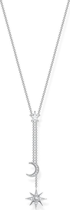 Immagine prodotto Thomas Sabo Catena stella e luna argento (Argento 925, 40 - 45 cm)