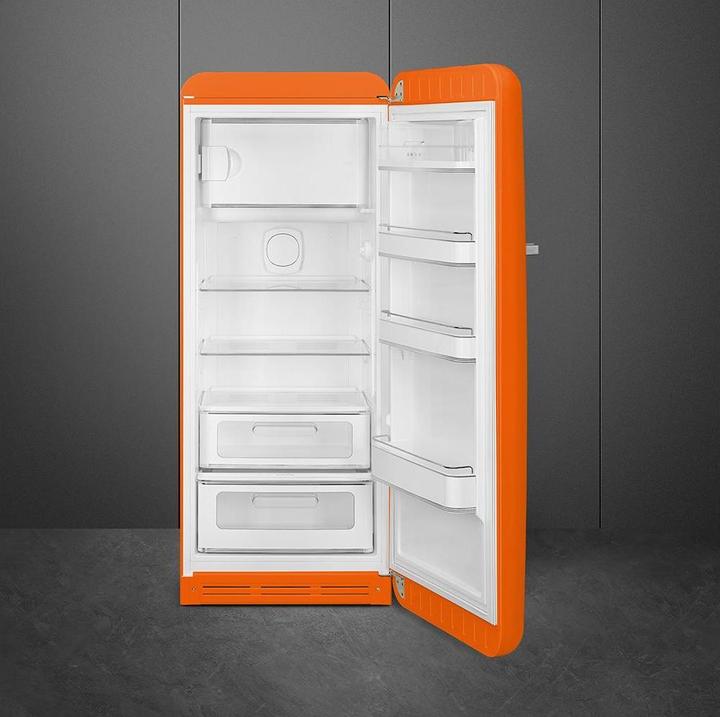 Image du produit Smeg FAB28ROR6 Kühlschrank Rechtsanschlag Orange 50's Style, 2025 Modell, EEK: C (270 l)
