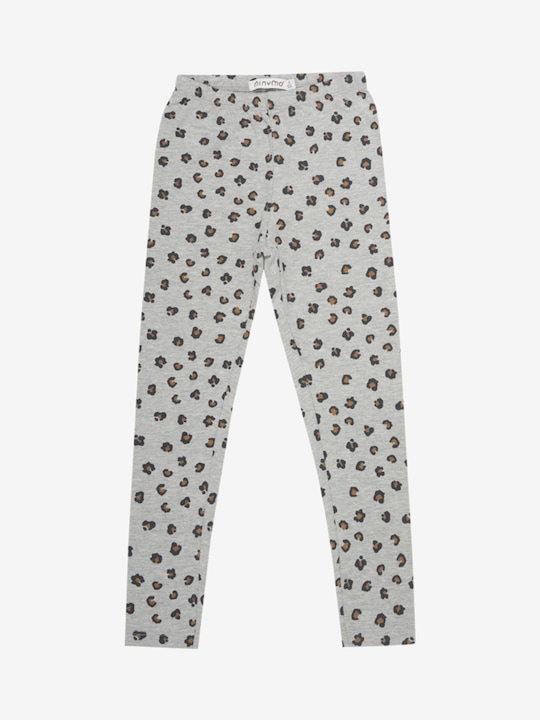 Actual product image Minymo Leggings set of 2 greymelange size 104 (104)
