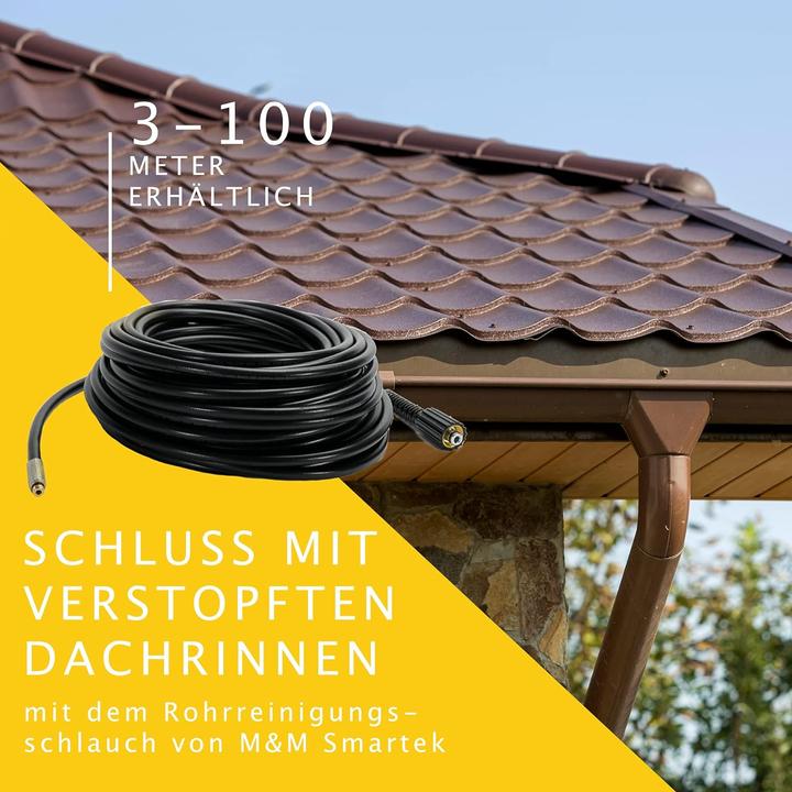 Produktbild M&M Smartek Rohrreinigungsschlauch Set PROFESSIONAL
