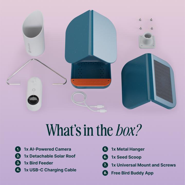 Image du produit Bird Buddy Mangeoire d'oiseaux intelligente 2.0