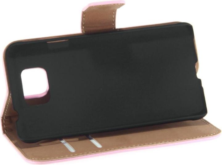 Image du produit OEM Book Case en cuir Slim pour Galaxy Alpha - rose 4250710555581 (Samsung Galaxy Alpha)