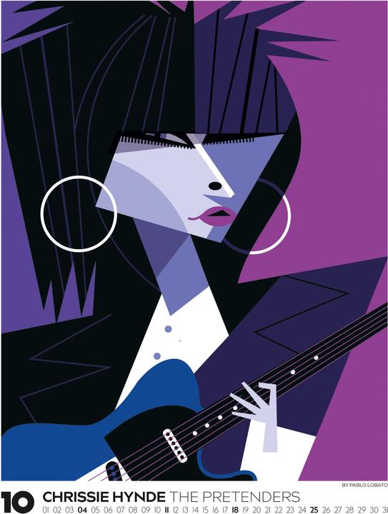 Produktbild Legends - Musiklegenden Kalender 2026