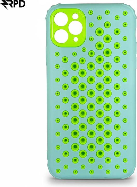 Produktbild RPD iPhone 11 Pro Max - Perforated Case, türkis (Apple iPhone 11 Pro Max)