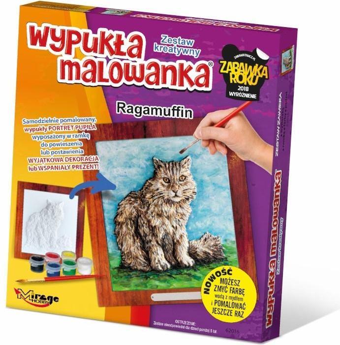 Produktbild Mirage Konvexe Ausmalseite – Ragamuffin-Katze