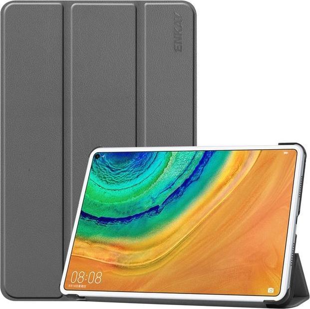 Actual product image Enkay Leather Smart Case triple foldable (Huawei MatePad Pro)