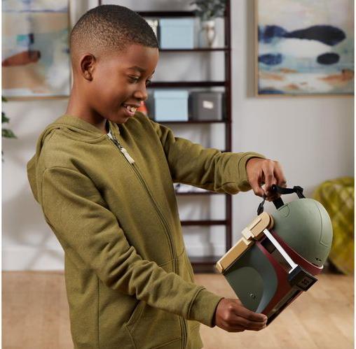 Produktbild Hasbro elektronische Boba Fett Maske, Star Wars Kostüm für Kinder, Star Wars Spielzeug für Jungen