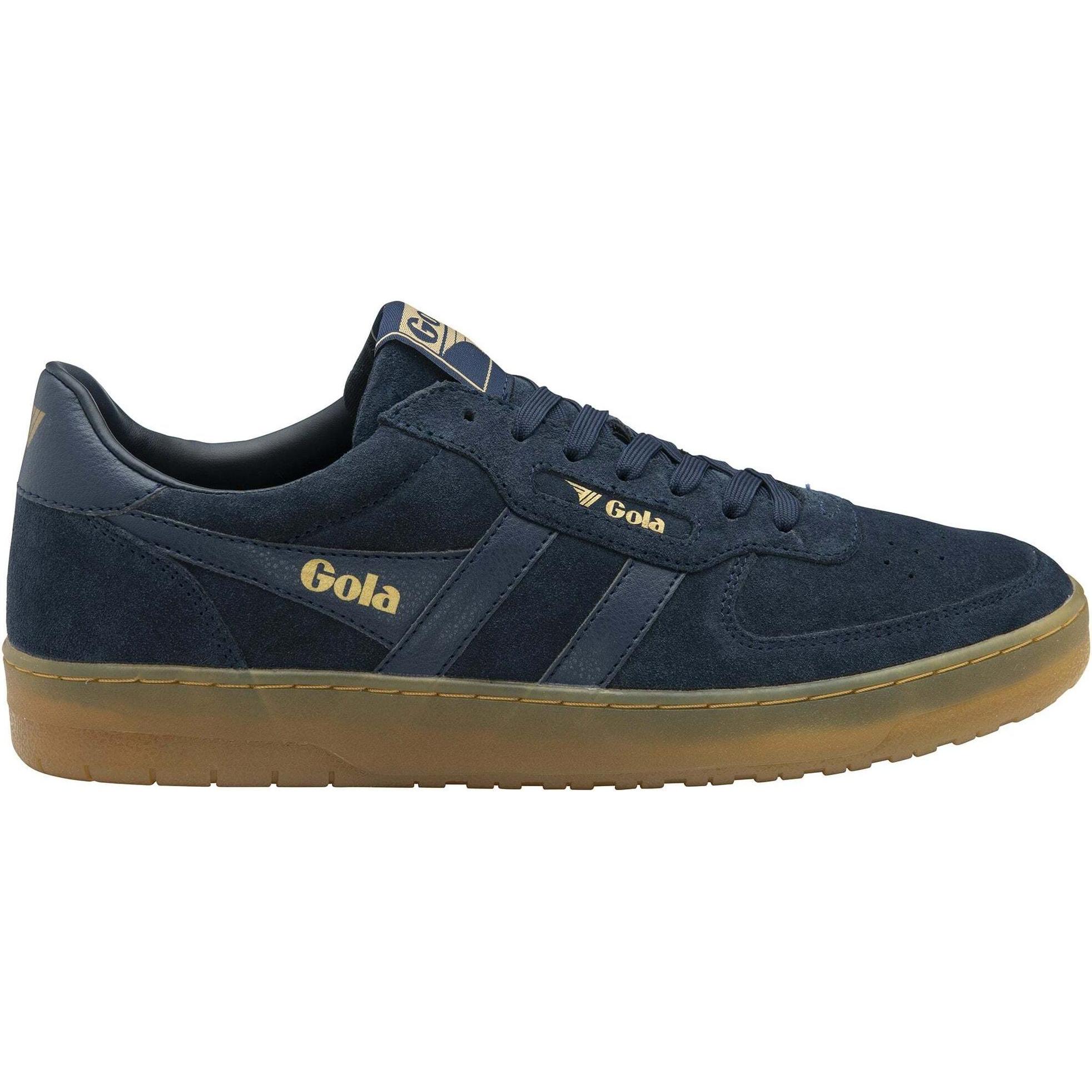 Gola, Herren, Sneaker, Hawk Suede '86, Blau, (44)