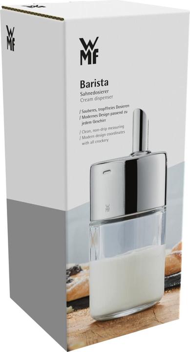 Produktbild WMF Milchkännchen Sahnekännchen Sahnedosierer mit Deckel 240 ml Barista Glas