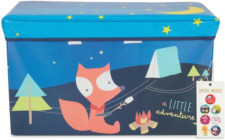 Bieco 2in1 Aufbewahrungsbox und Bank Scout Camp