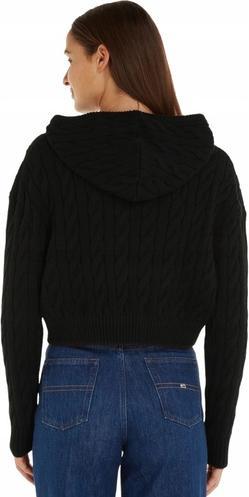 Image du produit Tommy Hilfiger Sweat à capuche Tjw Center Flag Cable pour femme (M)