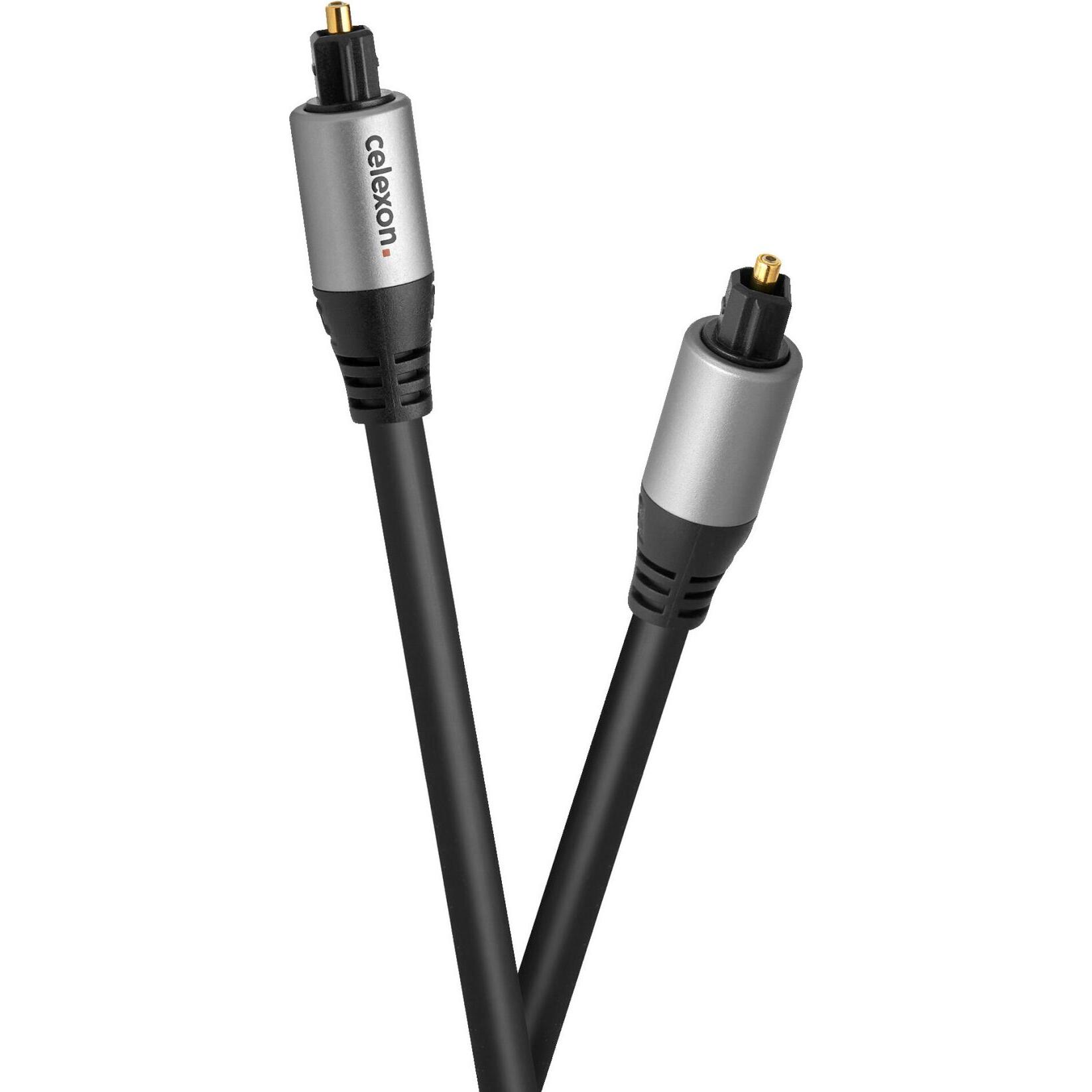 Celexon Toslink Optisches Audiokabel 1,5m - Professional Line (1.50 m, TOSLINK), Audio Kabel