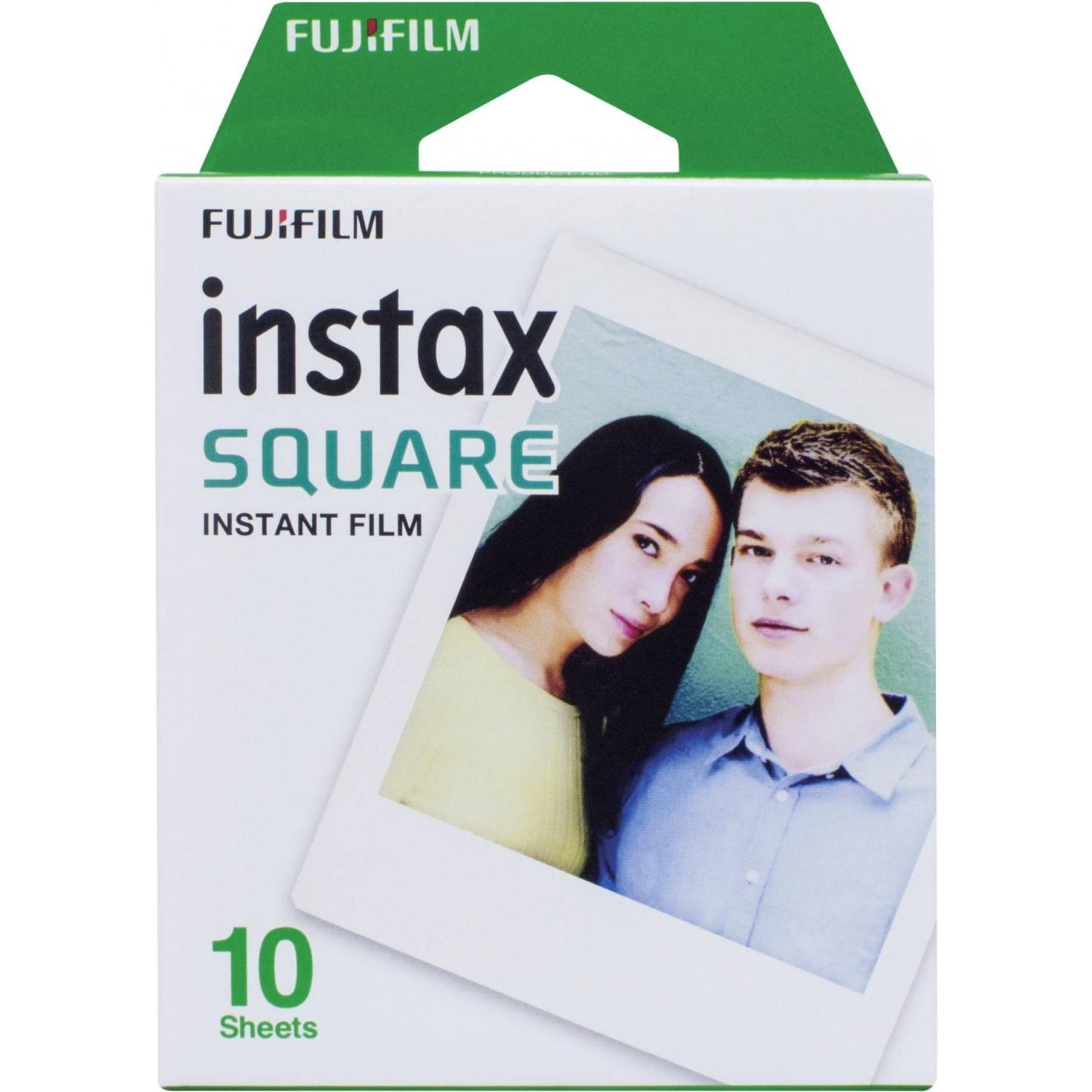 Fujifilm Bianco Instax Square Film, Pellicola Istantanea,
