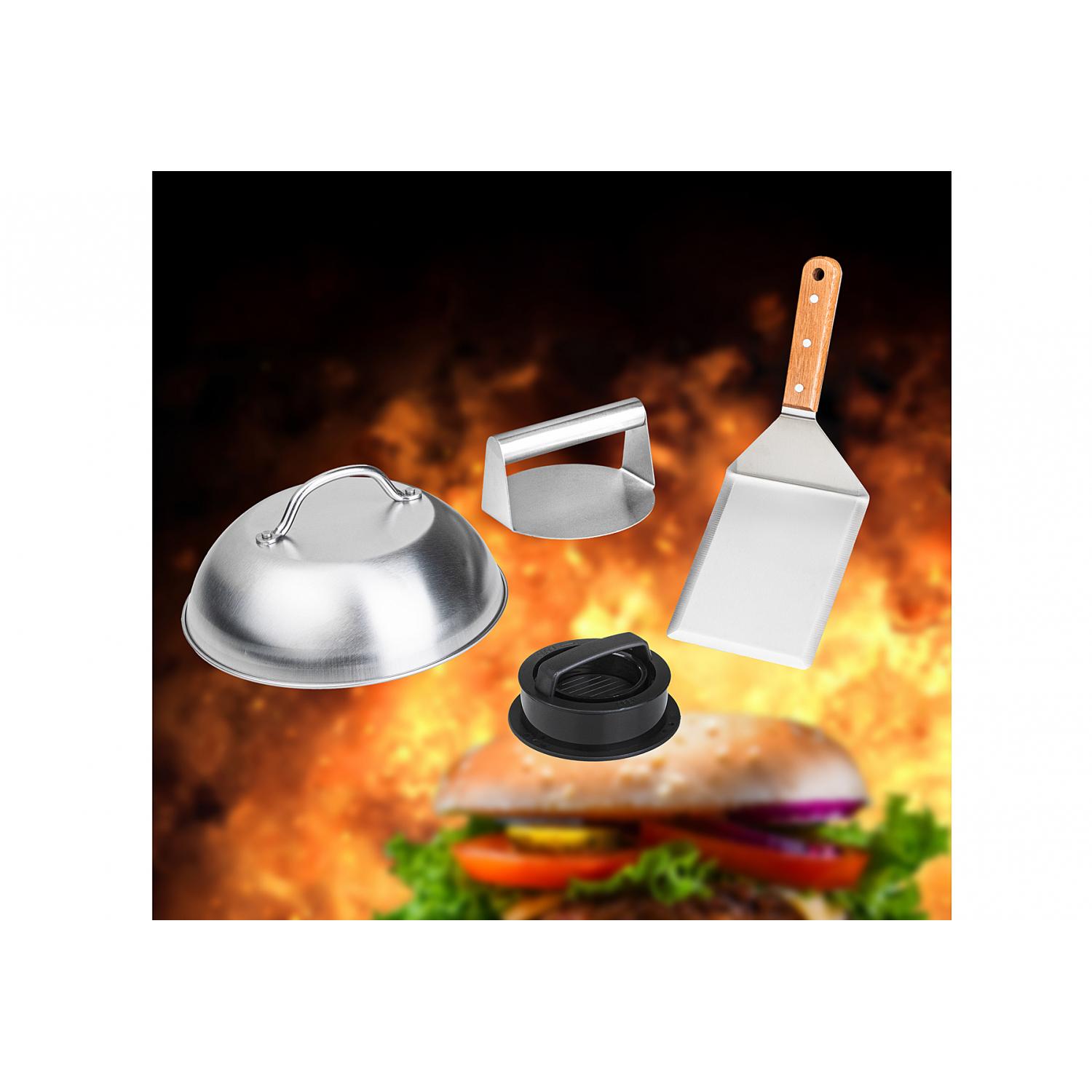 Thumbnail - Childhome, Grillbesteck, HI Burger Maker Set m.H.W. Pr.