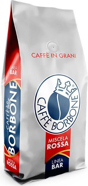 Actual product image Caffè Borbone Linea Bar Rossa (1000 g, Dark roast)