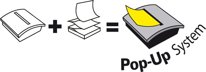 Produktbild Post-it Z-Notes Dispenser Bear (76 x 76 mm)