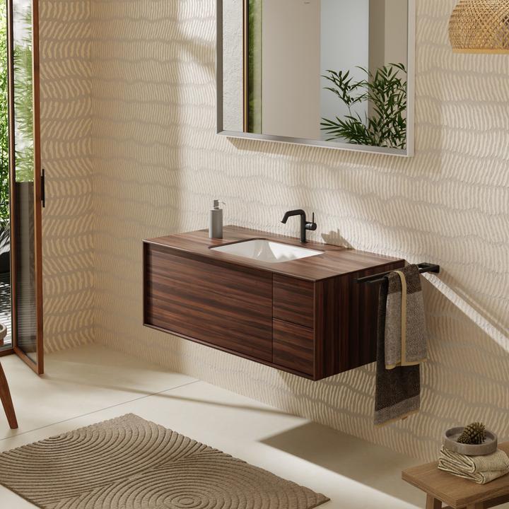 Produktbild hansgrohe Xuniva Q Unterbauwaschtisch, SmartClean, mit Überlauf, ohne Hahnloch, 500x400mm, weiss (400 mm, 500 mm)