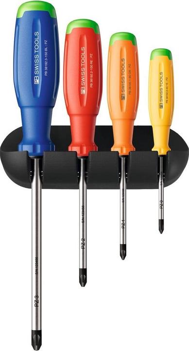 PB Swiss Tools Schraubenzieherset PB 38243 SwissGrip Evo H RB (Cacciavite a croce PZ)