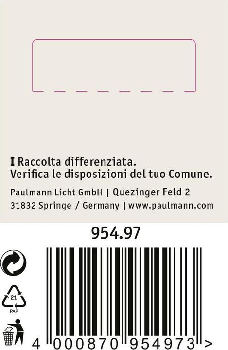 Image du produit Paulmann Embout universel URail