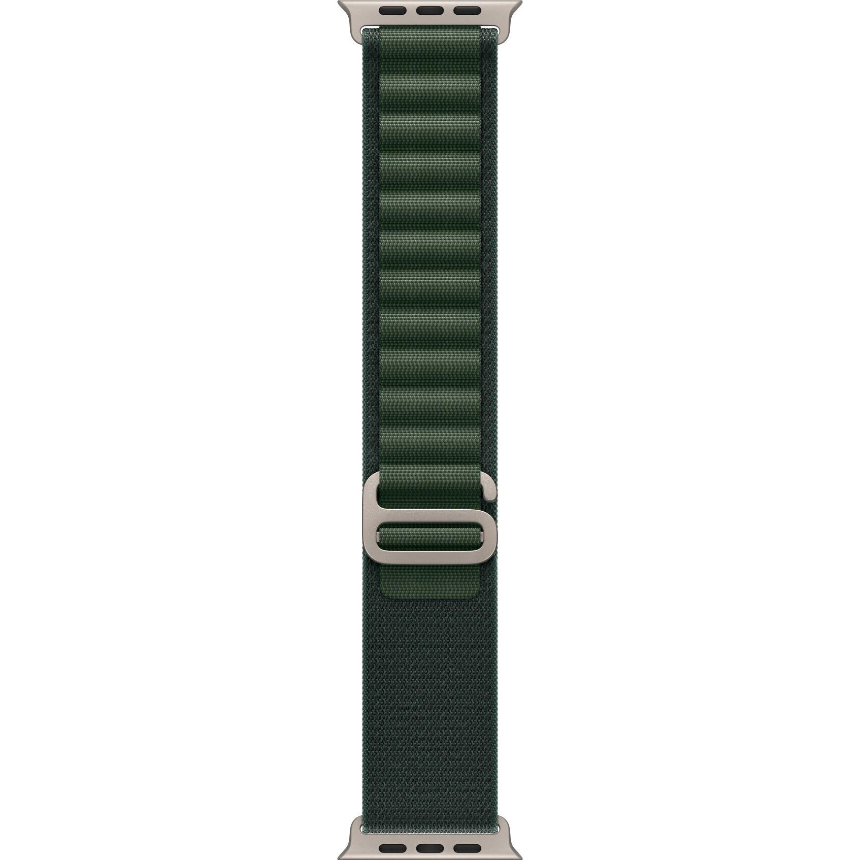 Apple Alpine Loop (49 mm, Textil), Uhrenarmband, Grün