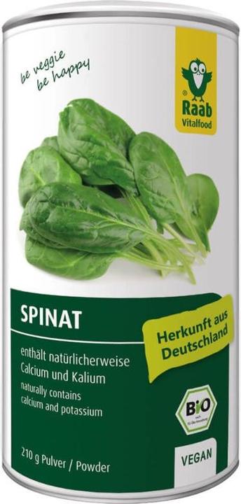 Produktbild Raab Spinat Pulver Bio (210 g)